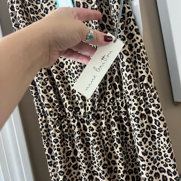 Nine Britton (stitch fix) brand new cheetah print jumpsuit - Picture 3 of 3